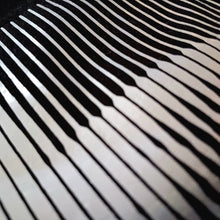 Load image into Gallery viewer, PLANET EARTH | optical striped silver