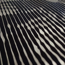 Load image into Gallery viewer, TURNTABLE DJ | optical striped silver image