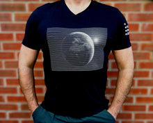 Load image into Gallery viewer, PLANET EARTH | optical striped silver