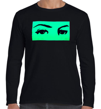 Load image into Gallery viewer, HER EYES / JEJ OCZY Fluorescent :: T-Shirt :: REVERSE PRINT DESIGN :: HTV