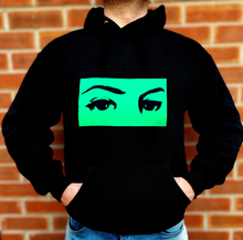 Load image into Gallery viewer, HER EYES / JEJ OCZY Fluorescent :: T-Shirt :: REVERSE PRINT DESIGN :: HTV