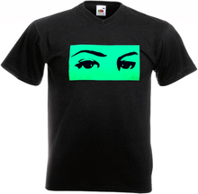 Load image into Gallery viewer, HER EYES / JEJ OCZY Fluorescent :: T-Shirt :: REVERSE PRINT DESIGN :: HTV