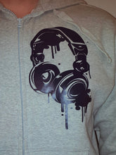 Load image into Gallery viewer, HEADPHONES - ZIP HOODIE :: BLUZA NA ZAMEK Z KAPTUREM