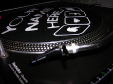 Load image into Gallery viewer, TURNTABLE SLIPMATS | Customize & Templates ( Add Your DJ Name )