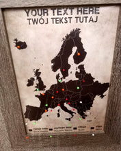 Load image into Gallery viewer, MAP OF YOUR JOURNEY :: Mapa Twojej Podróży // Personalizacja :: Customisable