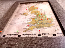 Load image into Gallery viewer, MAP OF YOUR JOURNEY :: Mapa Twojej Podróży // Personalizacja :: Customisable