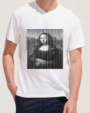 Load image into Gallery viewer, MONA LISA  | optical striped image :: optyczny obrazek w paski :: Super durable
