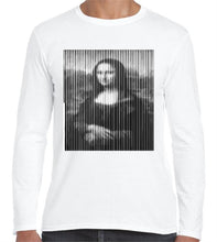 Load image into Gallery viewer, MONA LISA  | optical striped image :: optyczny obrazek w paski :: Super durable
