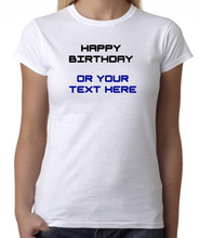 Load image into Gallery viewer, CREATE YOUR OWN CELEBRATION T-SHIRT
