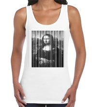 Load image into Gallery viewer, MONA LISA  | optical striped image :: optyczny obrazek w paski :: Super durable
