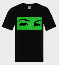 Load image into Gallery viewer, HER EYES / JEJ OCZY Fluorescent :: T-Shirt :: REVERSE PRINT DESIGN :: HTV
