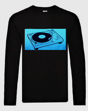 Load image into Gallery viewer, TURNTABLE :: GRAMOFON  :: T-Shirt :: REVERSE PRINT DESIGN :: HTV Basic
