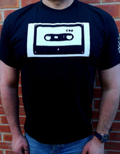 Load image into Gallery viewer, 90 CASSETTE  :: T-Shirt :: REVERSE PRINT DESIGN :: HTV Glow In Dark
