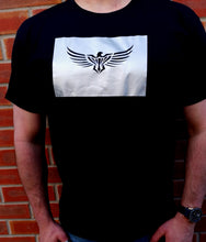 Load image into Gallery viewer, SILVER EAGLE :: T-Shirt :: REVERSE PRINT DESIGN :: HTV
