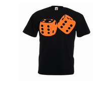 Load image into Gallery viewer, T-SHIRT :: TEMPLATE ::: Lucky ( Basic Orange or Black )
